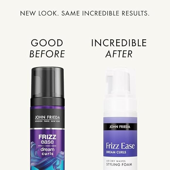 John Frieda Hair Styling Foam, Dream Curls Air Dry Waves, 5 Fl Oz - Image 2